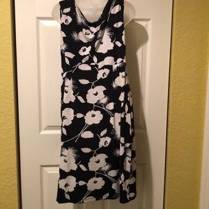 Anne Klein Side Ruched Cocktail Dress Size 14